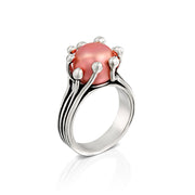 Sterling Silver Cultured Pearl Ring  - Paz Creations Jewelry