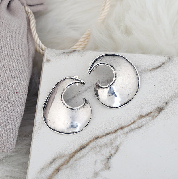 Sterling Silver Stud Earrings  - Paz Creations Jewelry